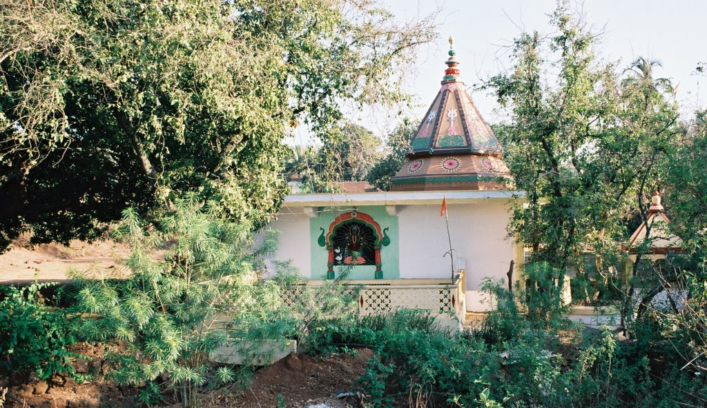 Temple sur la route de Coco Beach by Marc BOVET-MORINON