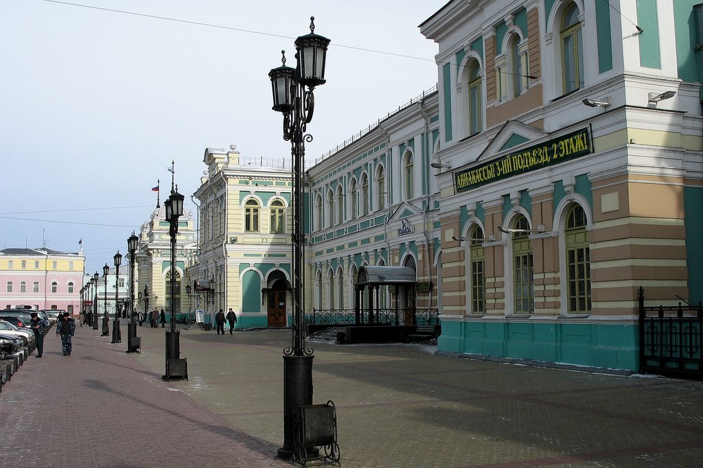 Train station of Irkutsk by Yarrou