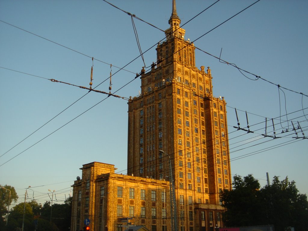 Maskavas Forštate, Latgale Suburb, Riga, Latvia by konijn