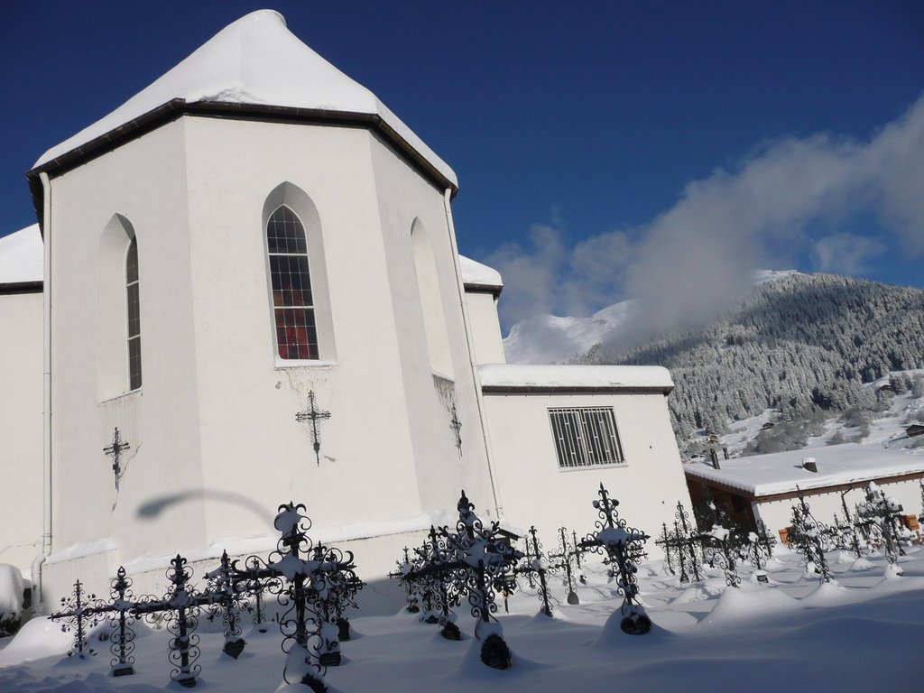 Kirche Brigels by Willi Näf Geistschre…