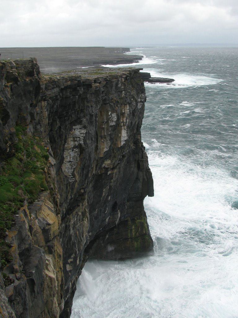 Dún Aengus Cliffs, Inis Mór by Kyle Mulligan