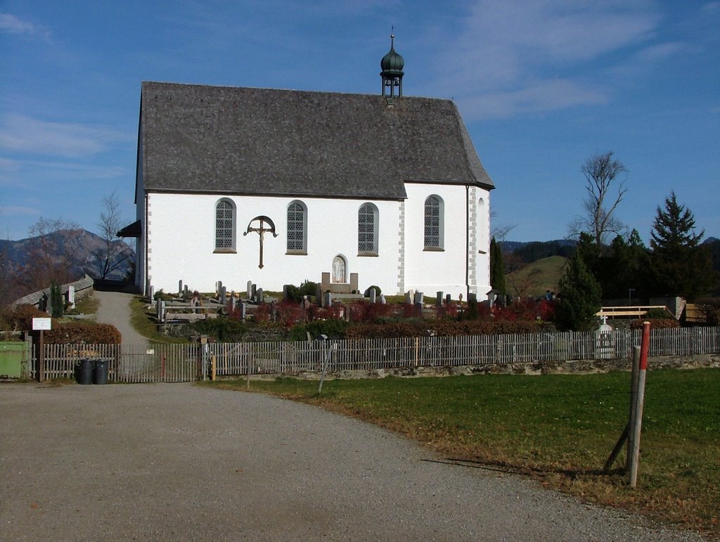 Schöllang Burgkirche by Mayer Richard