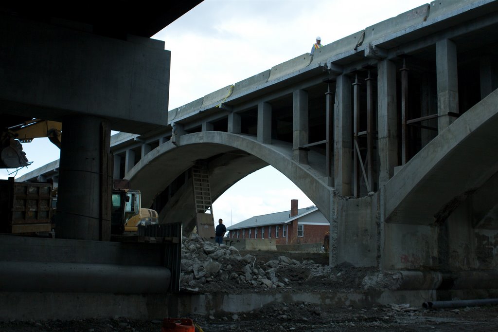 India Point Bridge Construction 2 by jay.gidwitz