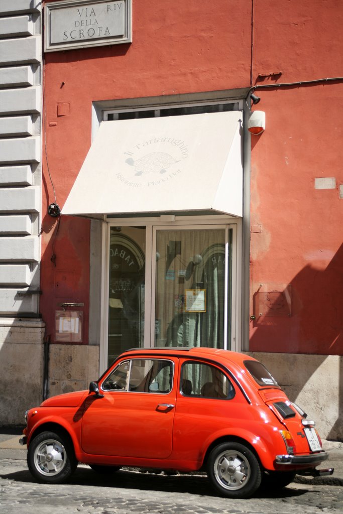 Via della Scrofa, Roma, Italia by Hans Sterkendries