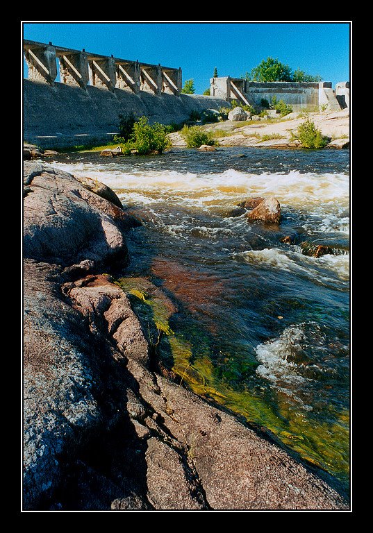 Old Pinawa Dam 04 by Olek A. Borsuk