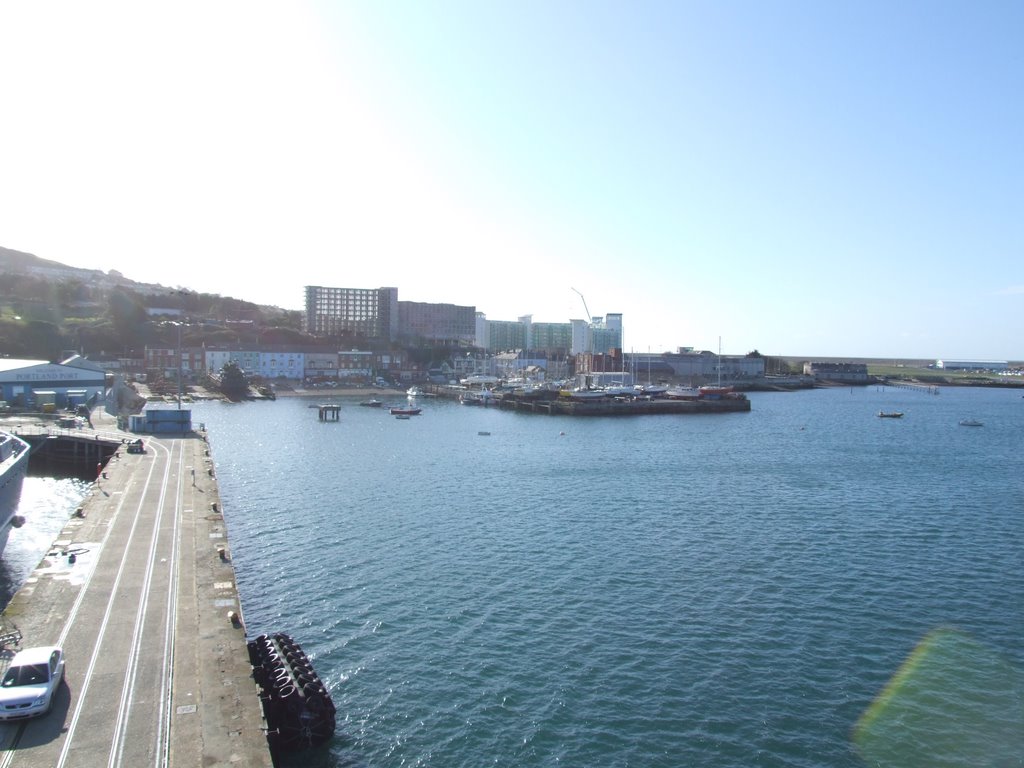 Castltown from above Q Peir Portland Port. by aslanman