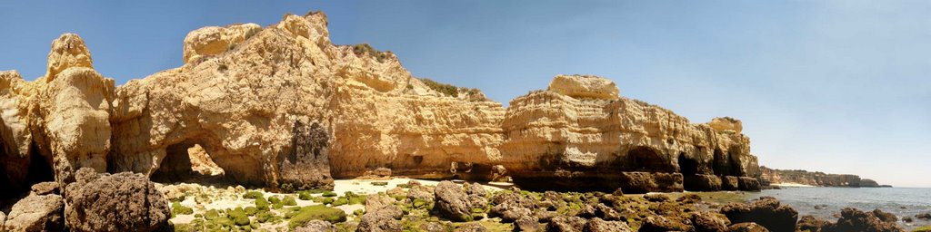 Castello beach rocks by André Meystre