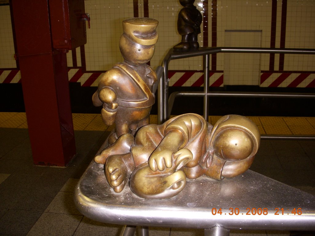 Subway Art; 8th Ave Station by bacha269