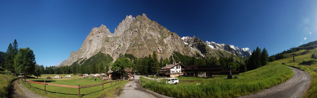 Aguille Noire Panorama from Camping by Marek Koszorek www.wild-art.eu