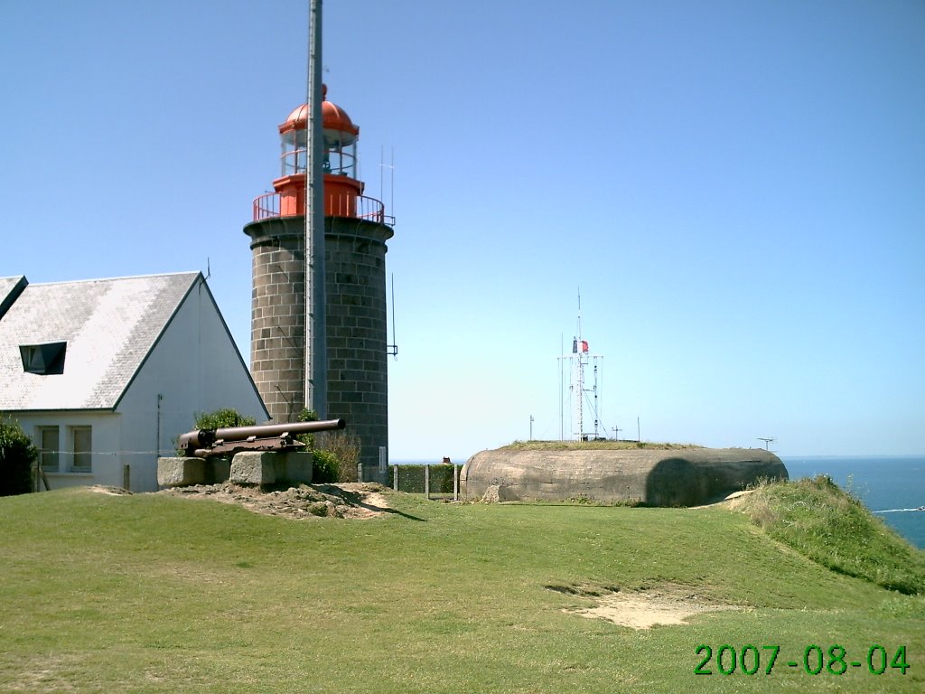 le phare de granville by NAVION ROBERT