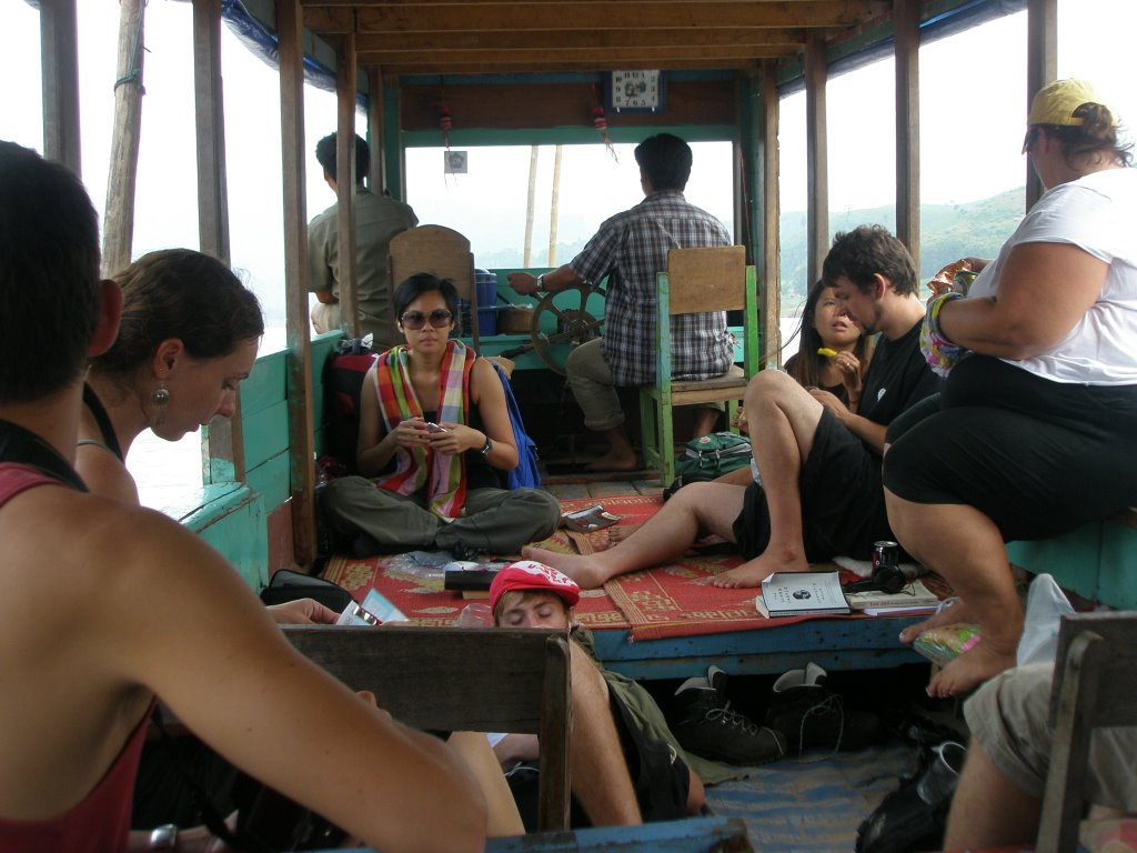 Slow boat to Luang Prabang by LuangPrabang