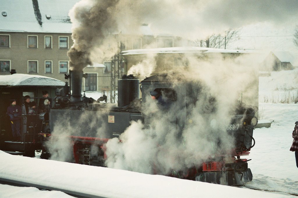 Pressnitztalbahn-Winterdampf by Armin Menzer