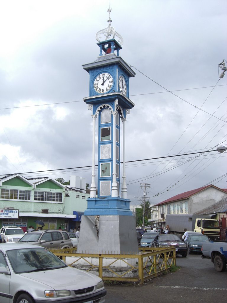 Dean-old harbour clock tower by dean djakovic