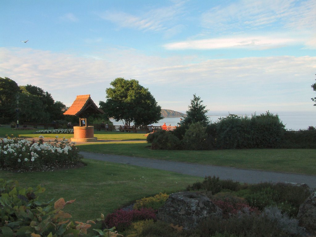 Filey Wishing Well Gardens by Derick Pearson