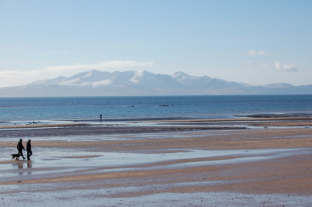 Arran from West Kilbride by lizareid1