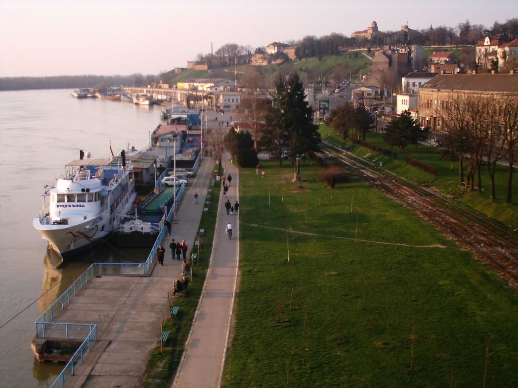 Pogled s Brankovog mosta by Daniel David