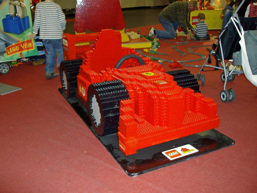 Legotreffen:Ferrari in Lego Duplo by Schwabendude