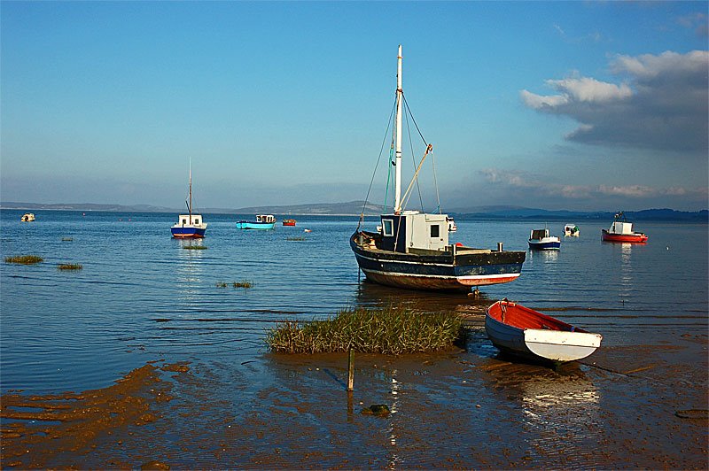 Boats at rest by ken knight