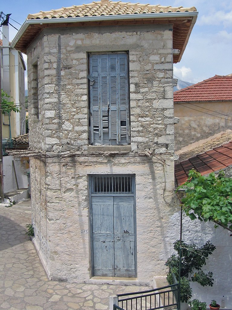 Characteristic Greek ruinous house nr.175 by m@rtym@n