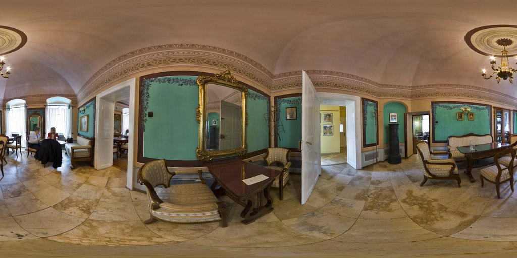 100 éves cukrászda panoráma / 100 Years old restaurant inner panorama by Byron67