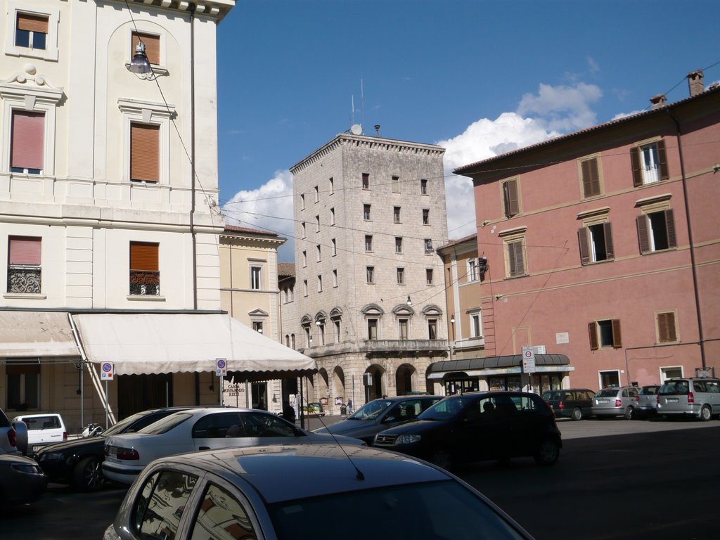 Rieti, la Torre Civica by Agostino Salvi