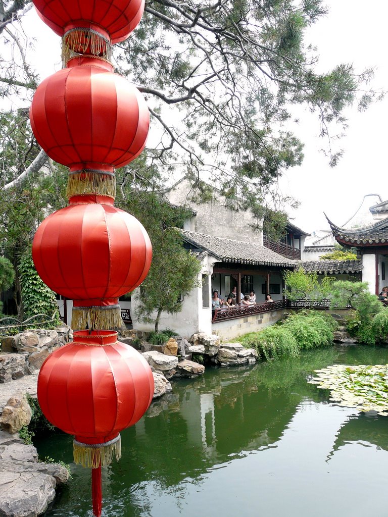 The Master of Nets Garden in Suzhou, China. by Nicola e Pina China