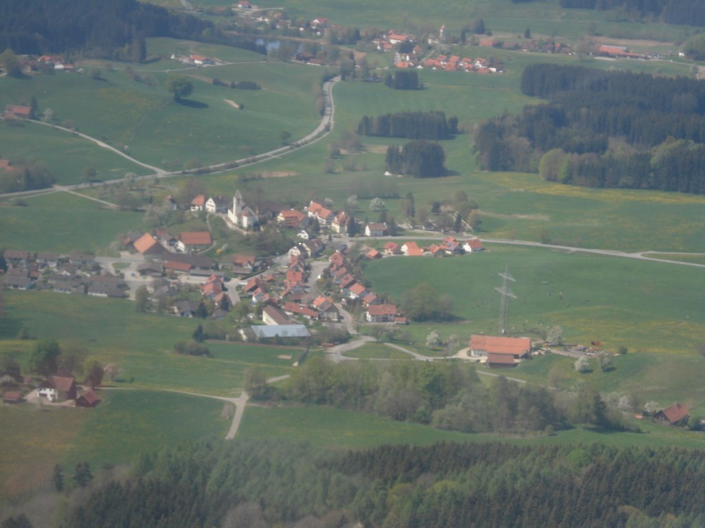 Leupolz aus einem Segelflugzeug by thermalseeker