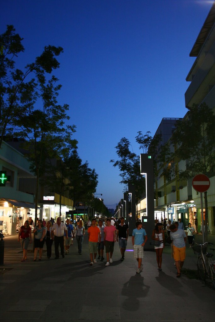 Summer, night, Lignano by T-B_90