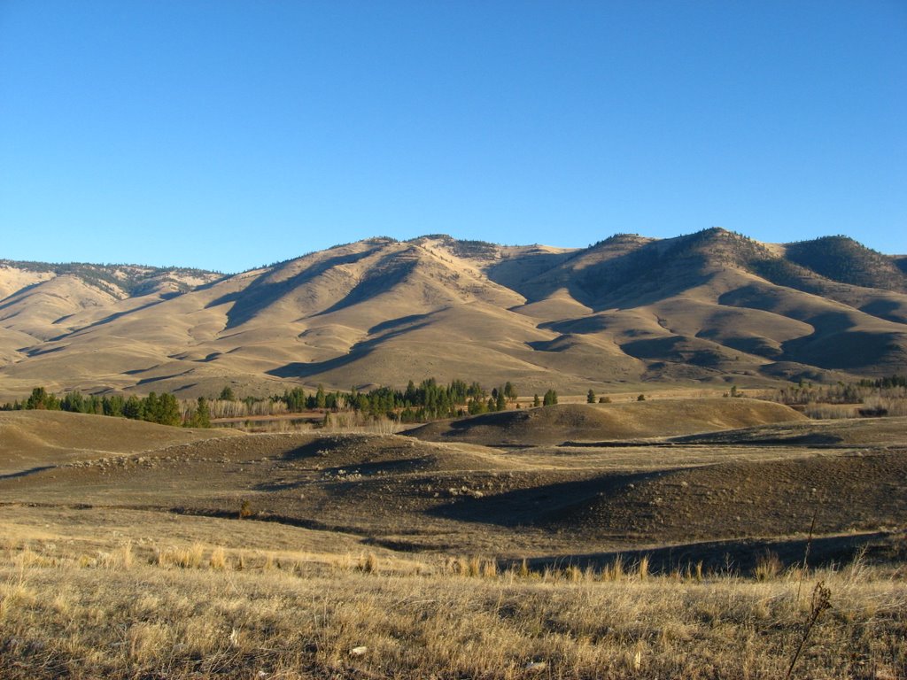 Hills in the Mission Valley by David Bakken