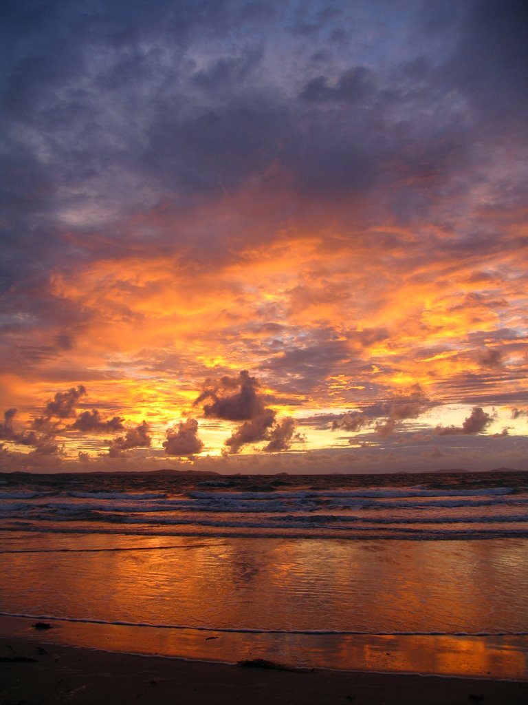 Sunrise Over Great Keppel by DavidPaulAllen