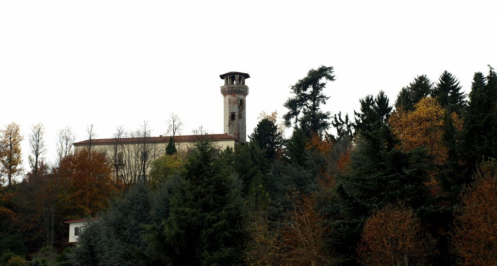 Biella Piazzo - Veduta del Castello e della "Torre del Piazzo" by Giancarlo Ticozzi