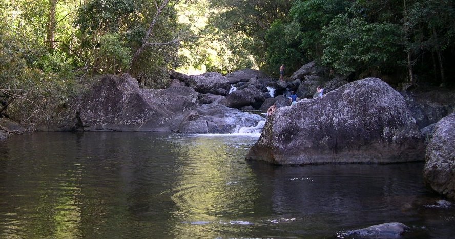 Pool at Crystal Cascades by sajeela