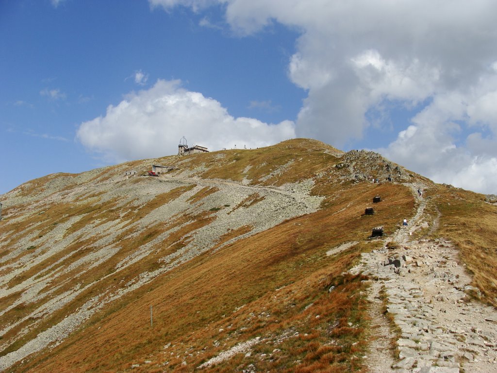 Kasprowy Wierch seen from trail to Czerwone by kirenak