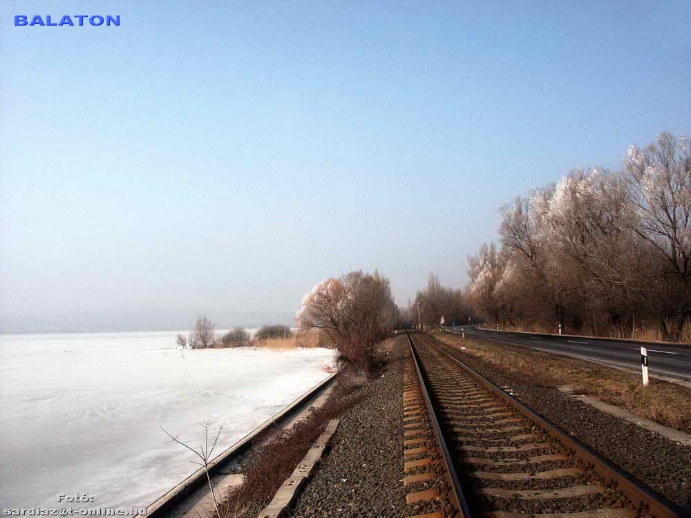 Winter landscape - Balaton télen PICT3185-1 by A. Zoltán Sárdi (pho…