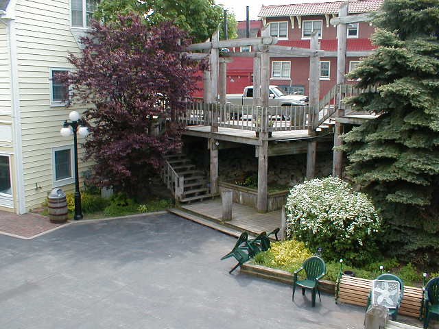 Shops along the South Haven Marina by wayneo64