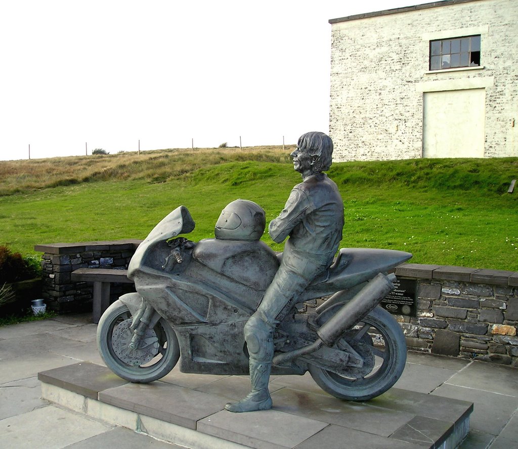 Joey Dunlop's Memorial, Joey won 26 TTs Isle of Man by Waheed Ashraf