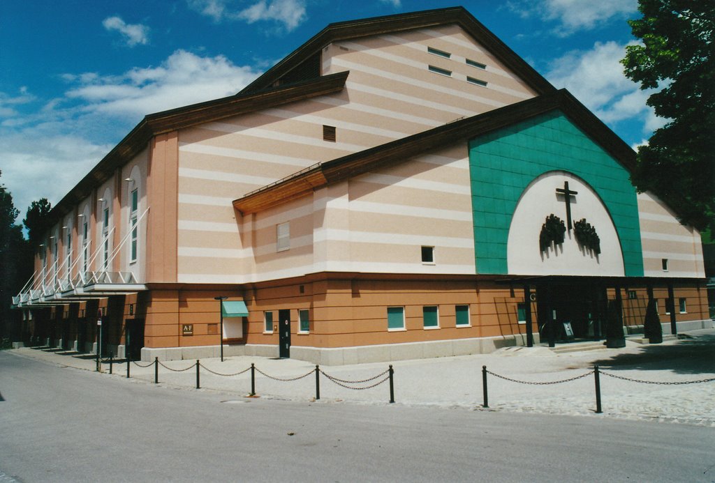 Oberammergau, Festspielhaus by Why-zan-born