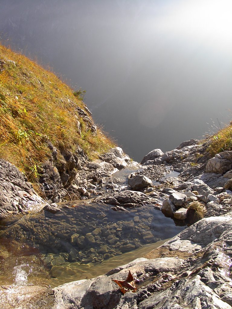 Wasserfall am Gleitweg - Herbst 2008 by frank-the-tank