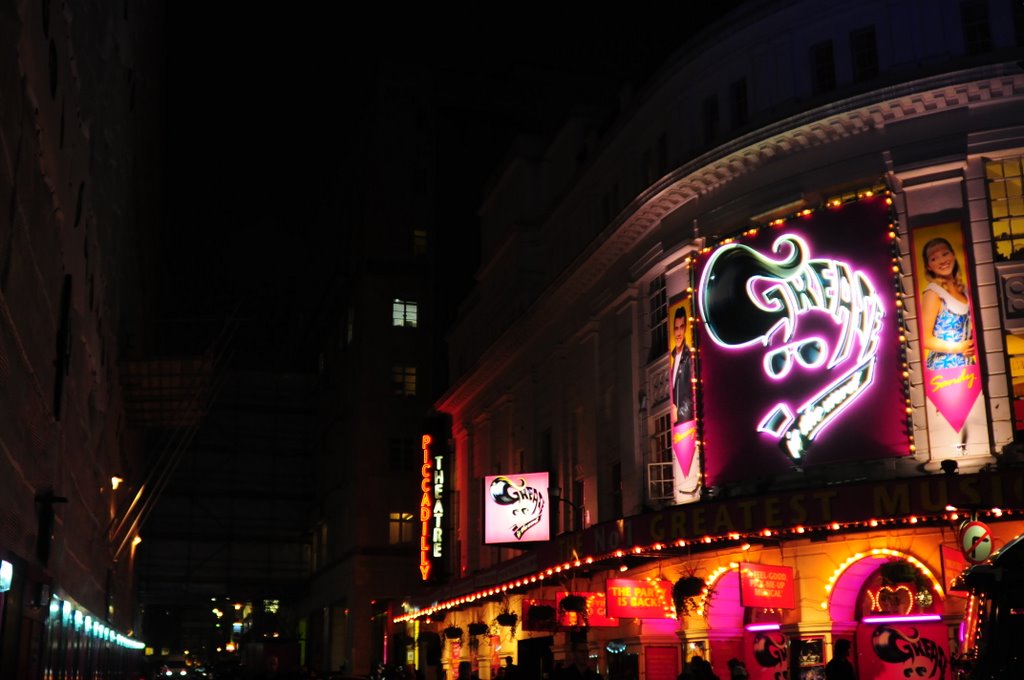 Grease at The Piccadilly Theatre by www.locativelondon.c…