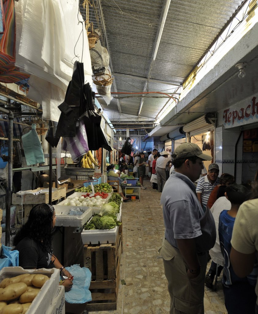 Inside Cuautla's Main Market by José Luis Pérez De C