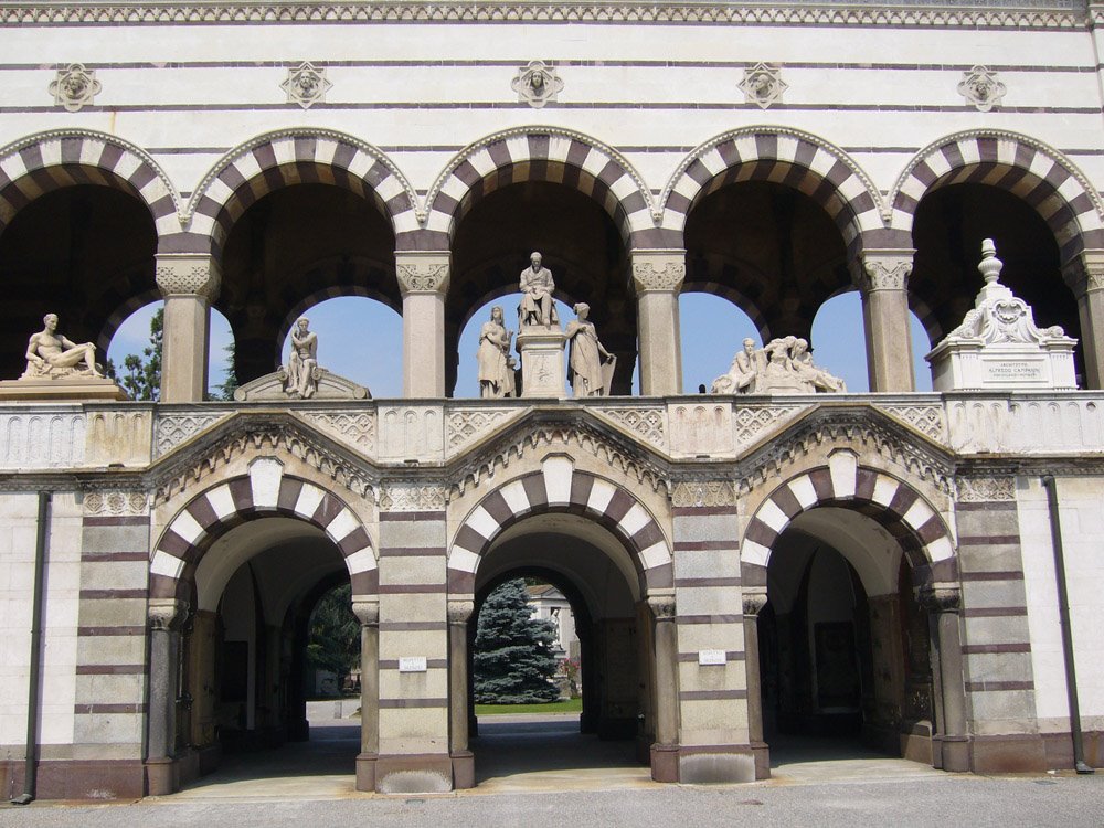 Cimitero Monumentale entrance by worldtravelimages.ne…