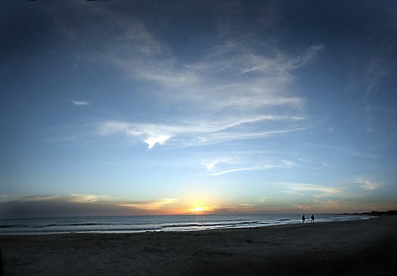 Santa Lucia del Este, atardecer, noviembre 2008 by Carlos Capelán