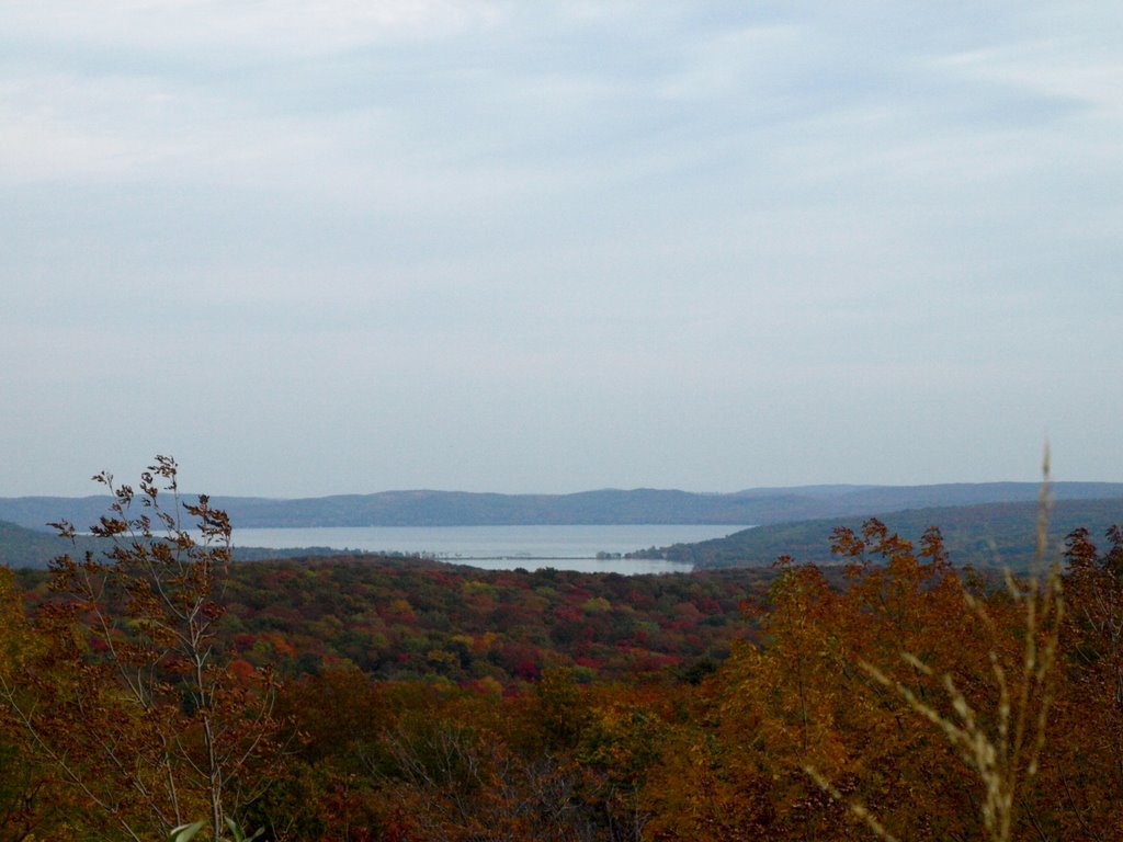 Glen Lake, Fall Colors by Elizabeth K.