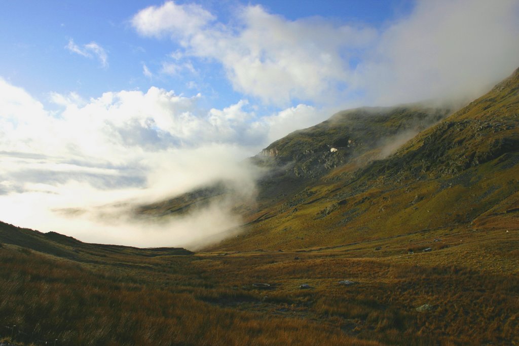 Morning Mist on The Struggle, Kirkstone Pass by Pete Taylor