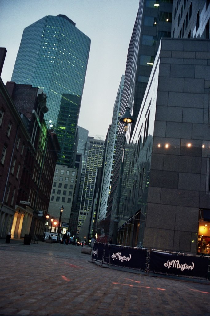 Front Street from Fulton Street Lower Manhattan by Peter Rabbit little …