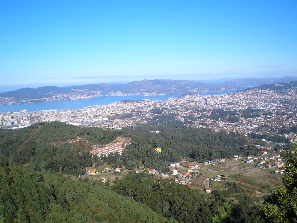 PARTE DE VIGO DESDE EL MONTE ALBA by fentos11