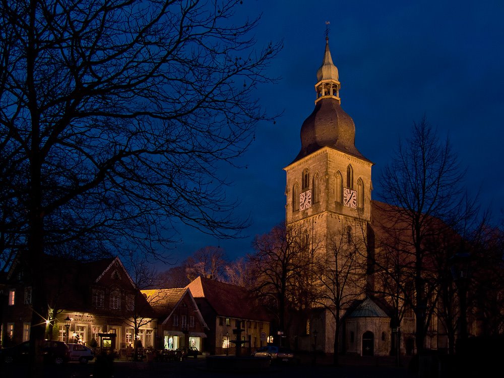 An der Pfarrkirche St. Martini by Gerd Friedrich