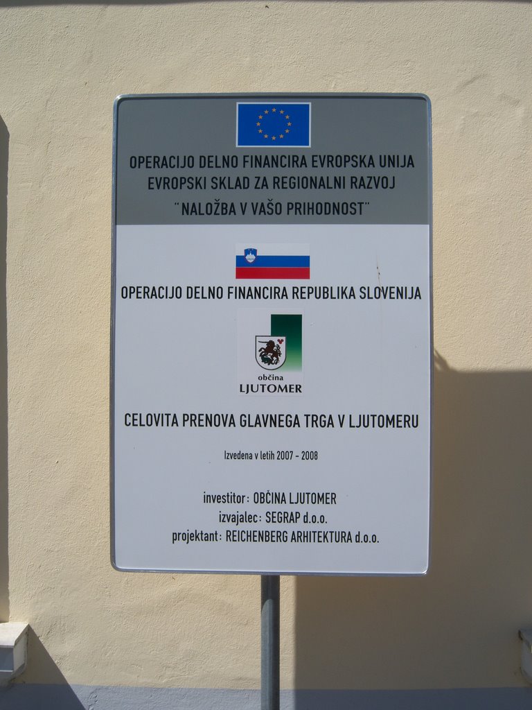 Obnovitev Glavni Trg, Ljutomer, Prlekija, Slovenija by cergoeli