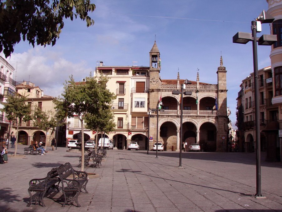 Plasencia, plaza Mayor by magoncan