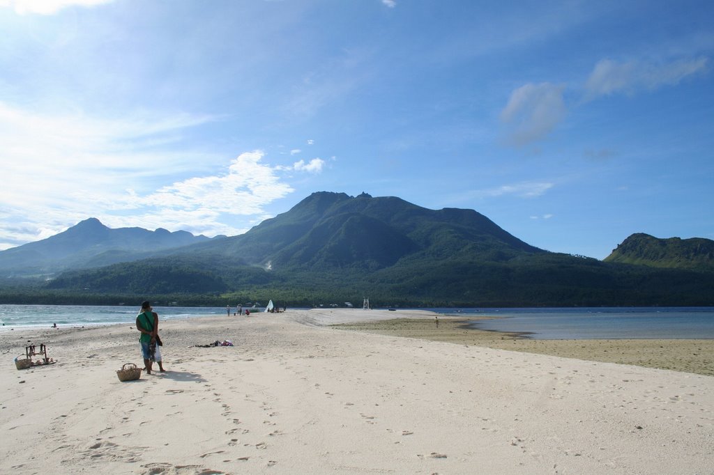 View of Camiguin from White Island by onemoreshot